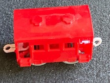 Red Plastic Train Car