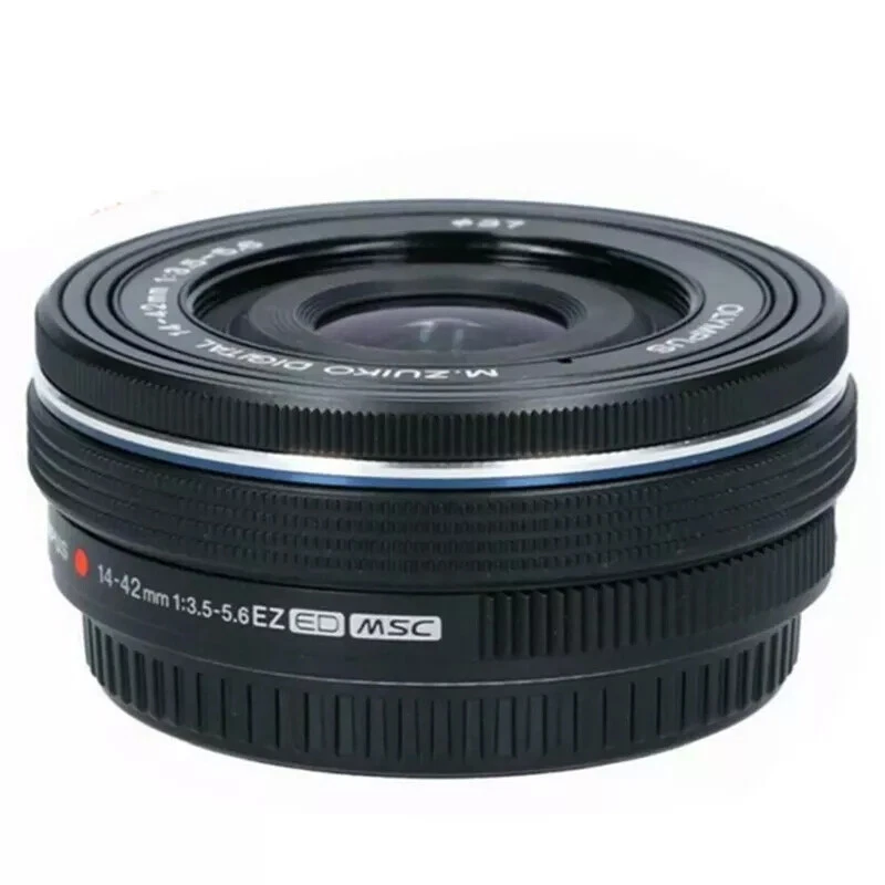 M.Zuiko 14-42mm f/3.5-5.6 EZ Lens For Olympus Panasonic M4/3-Mount Camera Black - image 2 of 4