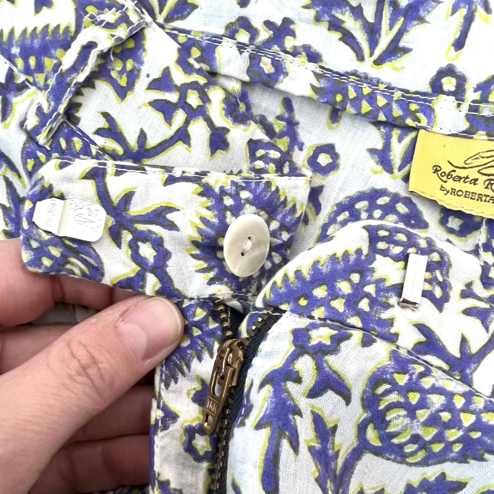 Roberta Roller Rabbit Lightweight Pineapple High … - image 9