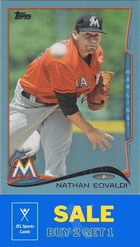 2014 Topps #570 Nathan Eovaldi - 第 1/2 張圖片