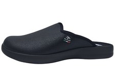 Fly Flot Pantoffel Schwarz 220036-01 Herren Hausschuhe