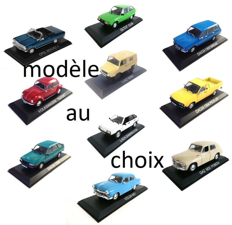 Ixo De Agostini Altaya Modello Auto Die Cast Urss Ddr Russa 1/43 A Scelta - Immagine 4 di 4