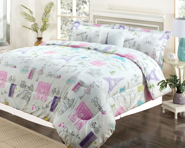 girly bed comforters
