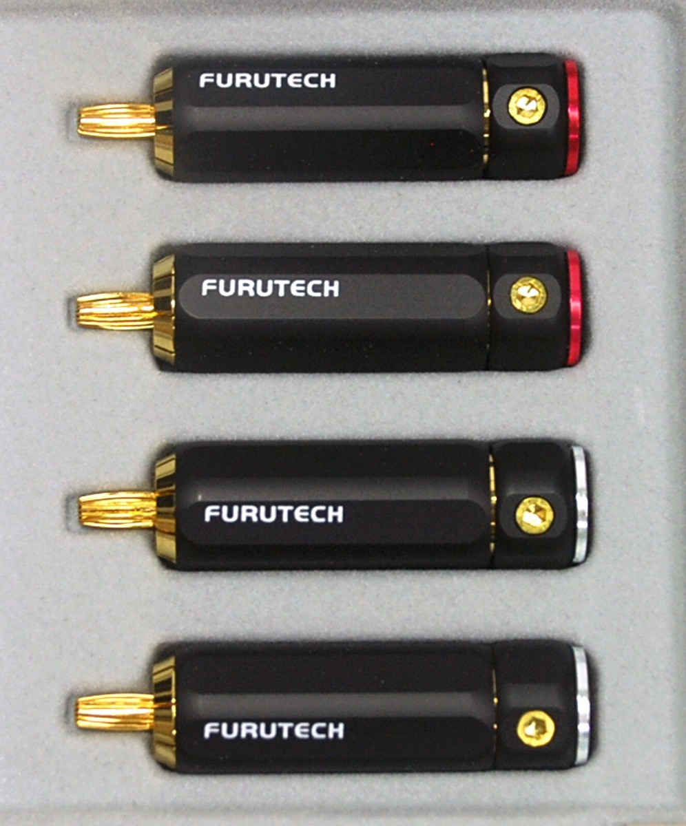 その他 FURUTECH FP-101(G) RCA plug 1 Box FURUTECH FP-101 FP-101(G) RCA Male Plug Connector 24K
