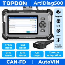 2026 TOPDON ArtiDiag500 OBD2 Scanner Engine ABS Code Reader Car Diagnostic Tool