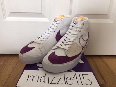 DS sz. 11 Nike SB Zoom Blazer Mid Edge Lakers Viotech DA2189-100 | eBay