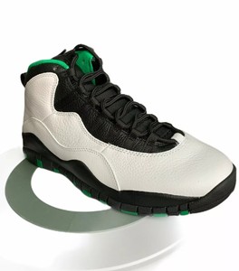 jordan 10 green and white