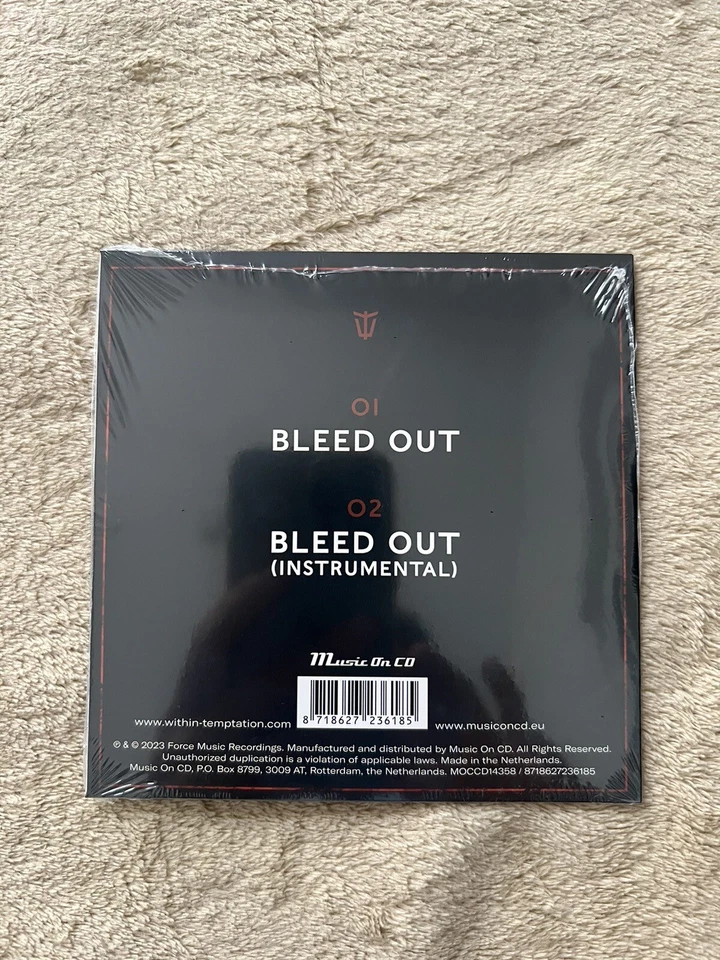 CD Single Within Temptation Bleed Out - Bild 2 von 2