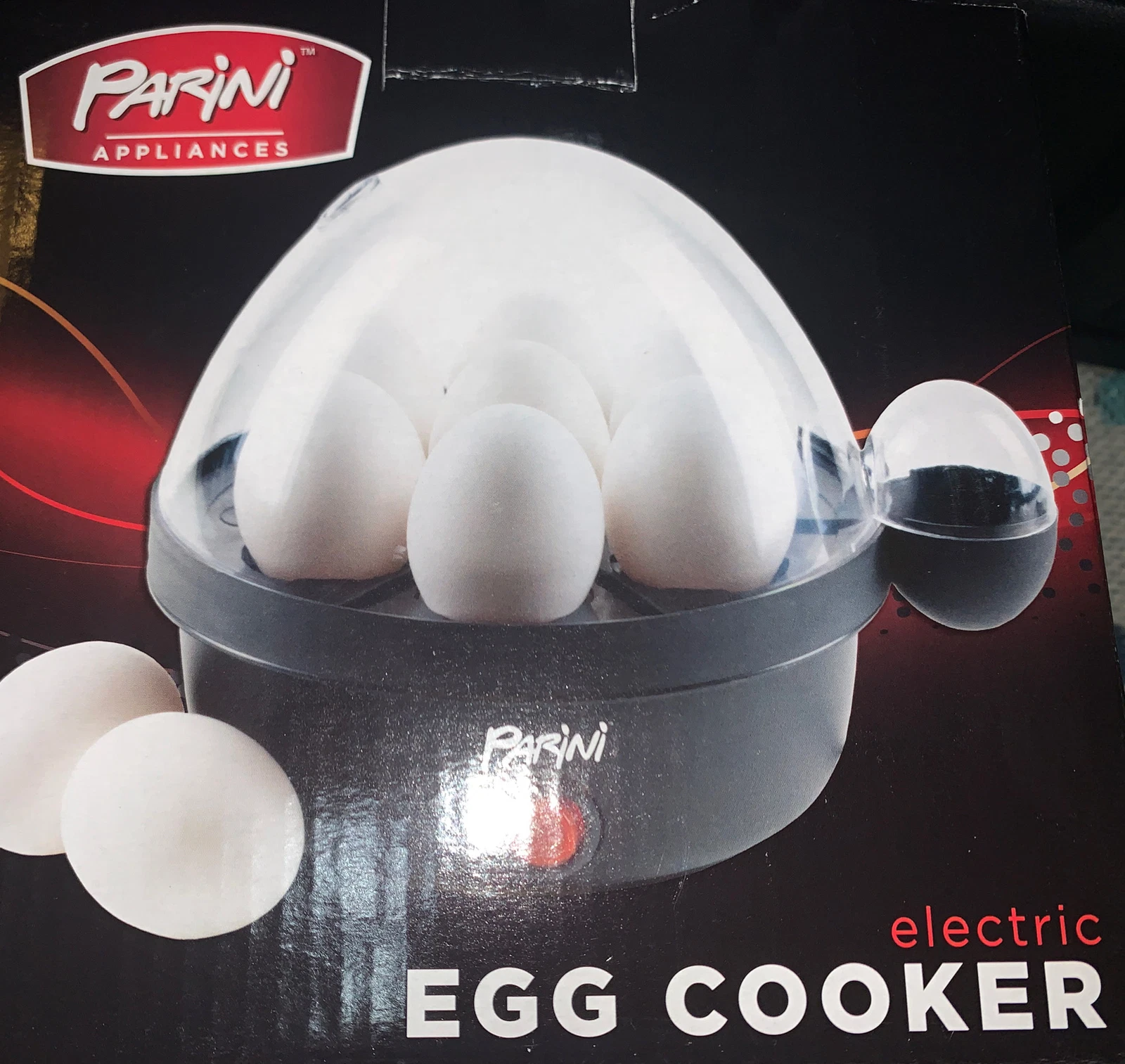 PARINI ELECTRIC EGG COOKER Electric Appliance NEW Easy Clean -Boiled Eggs Easy-
Opens in a new windo