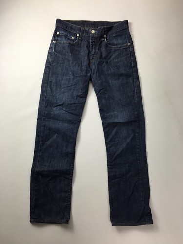 Levi's 03753 Jeans Dritti-W30 L28-Blu Scuro Wash-ottime condizioni | eBay