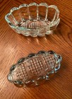 Set Of 2 Princess House Crystal Buffet Utensil Spoon & Fork Holders — photo 4