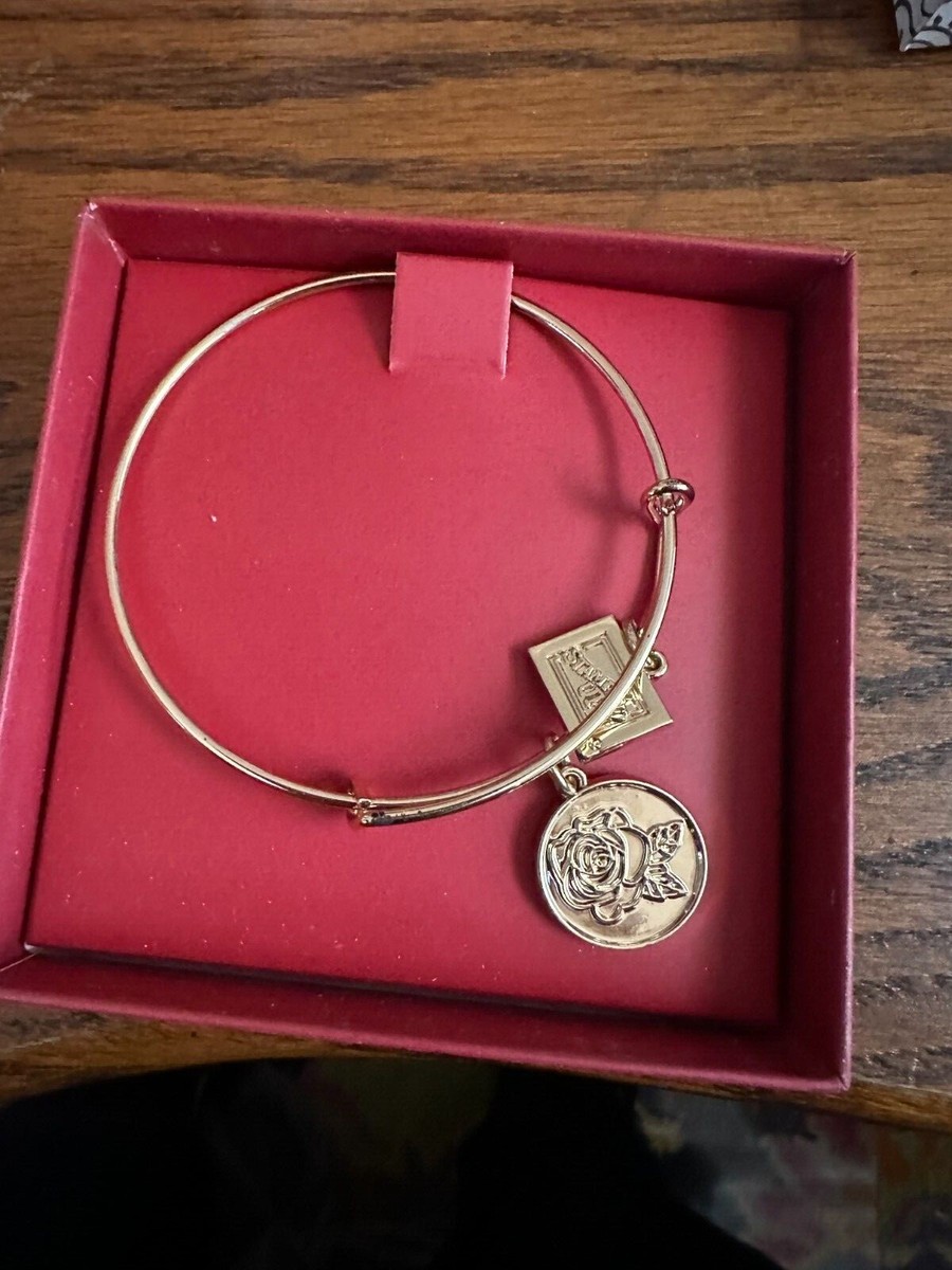 Stampin Up Limited Edition CHARMING ROSE BRACELET Gold NIB Alex