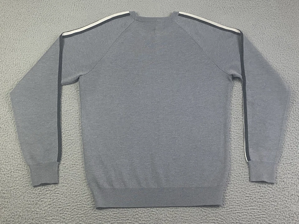 Olivia Von Halle Missy London Track Sweatshirt Size XL Gray Excellent Condition - Image 2 of 4