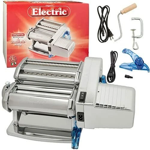 Macchina Pasta Imperia 650 Manuale + Motore Elettrico PastaFacile Electric