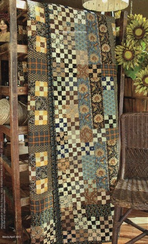 Sunny Nines Quilt Pattern Pieced SM