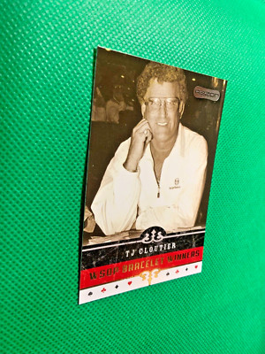 2006 Razor Poker T.J. CLOUTIER #64 WSOP BRACELET WINNERS AA61+