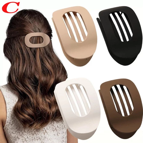 4 Stück Damen Haarspangen Französisch Elegant Haarklammer Set Rutschfest Dünnes - Bild 11 von 11