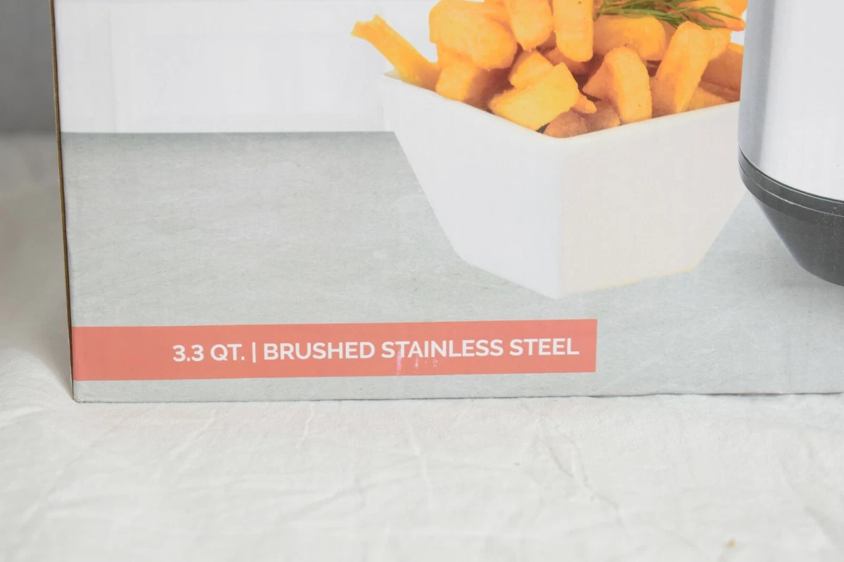 Kalorik Smart Fryer Pro 3.3 QT stainless steel digital