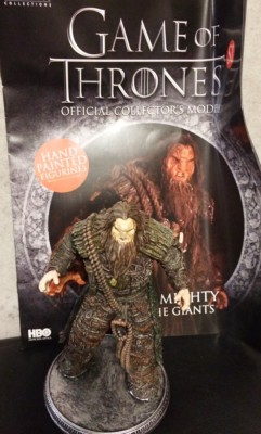 Game Of Thrones GOT Official Collectors Models King Mag the Mighty EAGLEMOS CIB