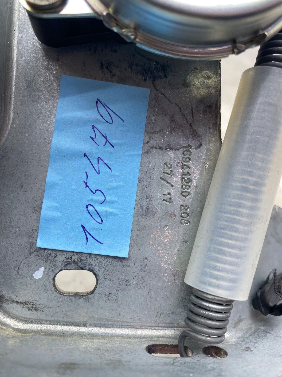 2016 - 2019 BMW 750i G12 OEM REAR RIGHT SEAT TRAY FOLDING TABLE