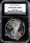 1993-P Proof $1 American Silver Eagle NGC PF 69 Ultra Cameo | PR