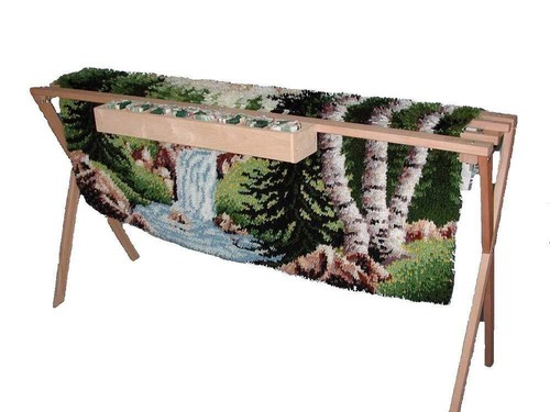Hook Rug Swing Frank A Edmunds Latch Hook Rug Frame 5579 50