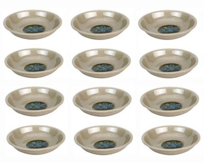 12 Pack Japanese Soy Sauce Dish Dipping Bowls for Sushi 3.25 inch 2349x12