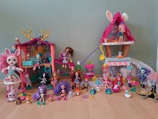 Enchantimals Puppen mit Tieren Haus Obststand Hasenskihütte großes Hasenmädchen