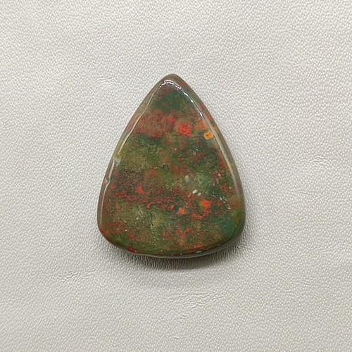Increíble piedra de sangre roja cabujón piedra de sangre piedra preciosa curativa multi verde G7410 - Imagen 2 de 5
