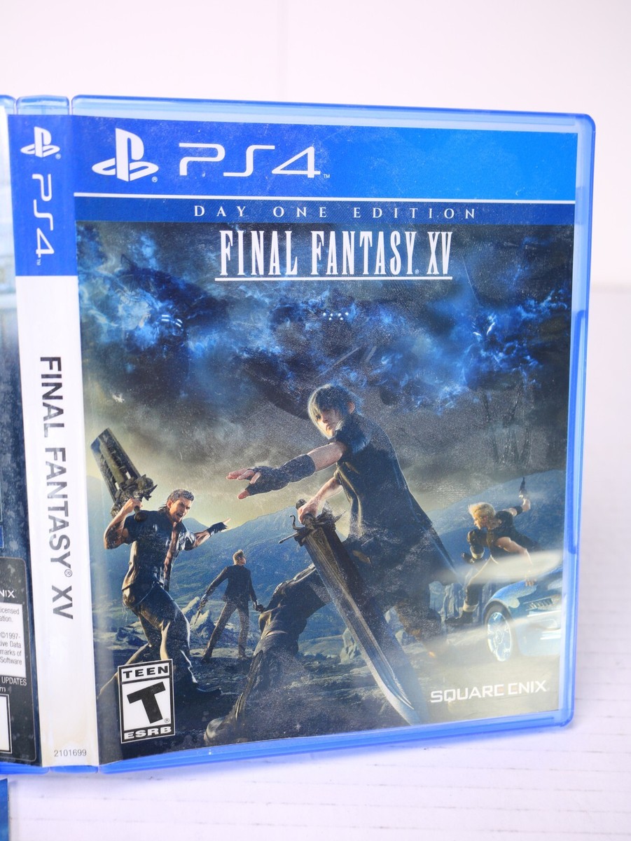Final Fantasy XV 15 PS4 Day One Edition - Complete - Playstation 4