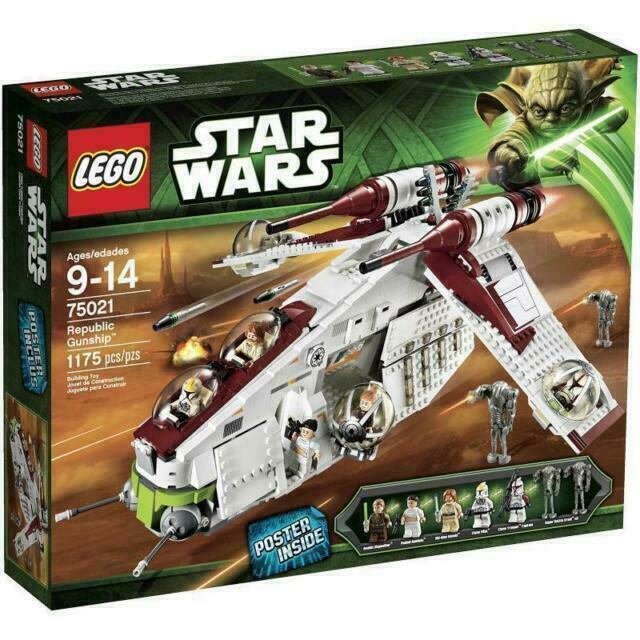 Mens Contract Missie LEGO Star Wars: Republic Gunship (75021) for sale online | eBay