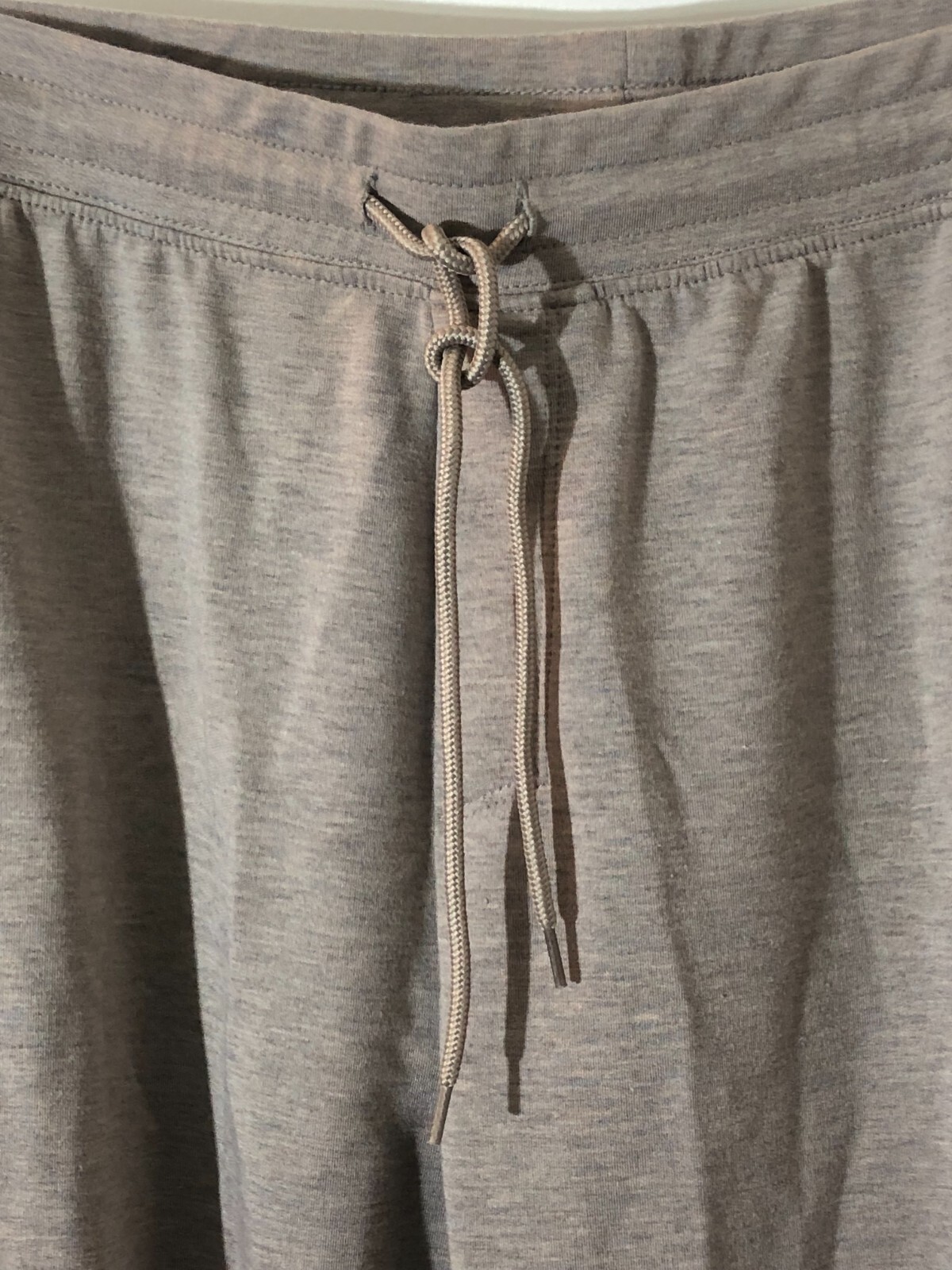 ATHLETIC WORKS Men's Gray Knit DriWorks Moisture Wicking Jogger Pants