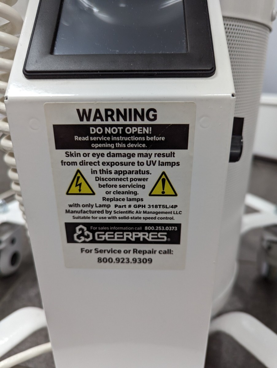 SAM 400 Portable Air Disinfection Device - Medical Air Scrubber