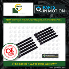 Cylinder Head Bolts fits VAUXHALL VIVARO X83 1.9D 01 to 06 Set Kit BGA 4401371