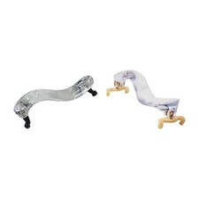 1/2 3/4 Geigen-Schulterst&uuml;tze Transparent Komfortables