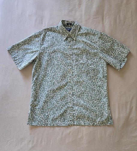 Reyn Spooner klassisches Hemd mit Hawaii-Druck, EUC - Medium