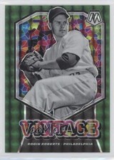 2021 Panini Mosaic Vintage Green Mosaic Prizm Robin Roberts #V6 HOF 0t4d