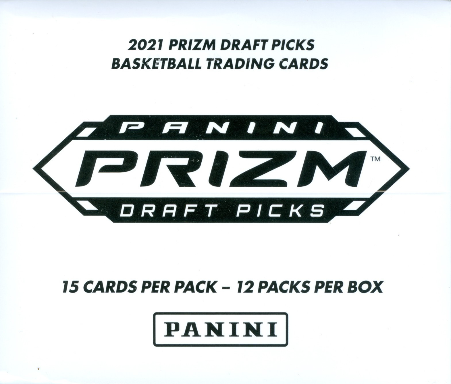 2021-22 Panini Prizm Draft Picks Basketball Jumbo Fat Cello 12 Pack Box
