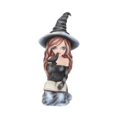 Nemesis Now Regan Witch & Her Raven Figurine 15cm
