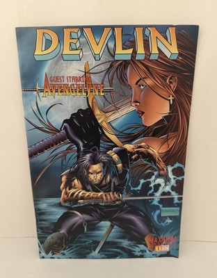 Devlin #1 Maximum Press 1996 Comic Book by Napton & Liefeld Guest Avengelyne