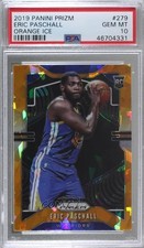 2019-20 Panini Prizm Rookie Orange Ice Eric Paschall #279 PSA 10 GEM MT rg1