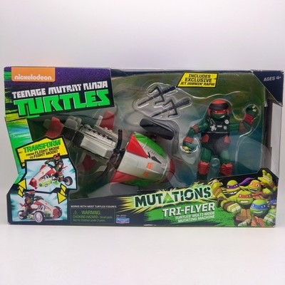 Teenage Mutant Ninja Turtles Mutations Tri Flyer Raph Playset Figur TMNT 2012