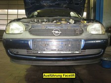 Stoßfänger / Stoßstange Vorne Opel Corsa 12V B Farbe Polarmeerblau 282 Limousine