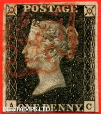 SG. 2 & 7. A1 (2) & A2. AS49 & AS51. " AC ". Plate 8. A good used matched B71379