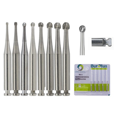#ad WAVE Dental Round Burs Carbide Latch Burs RA 1 2 3 4 5 6 7 8 LA Slow Speed PRIMA $198.99