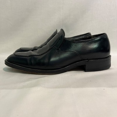 Freeman Free-Flex Loafers Mens Size 10D B Leather Slip On Dress Shoes