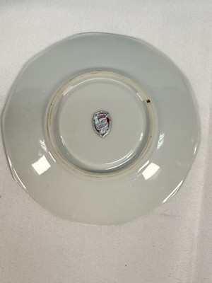 Vintage Shafford Japan Demitasse Cup Saucer Set Blue Gold