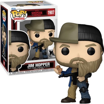 Funko POP Stranger Things Jim Hopper Split 10th Anniversary Figur 1907