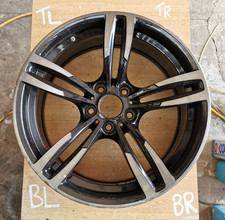 GENUINE BMW M2 F87 M3 F80 M4 F82 437M 19" REAR 10J ALLOY WHEEL 36112284551