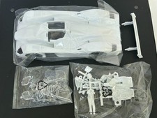 Carrera Audi R8 ALMS 2000 White1/24 scale slot car body NOS